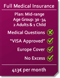 Freedom Health Insurance - Gold plan - Quick Quote for family